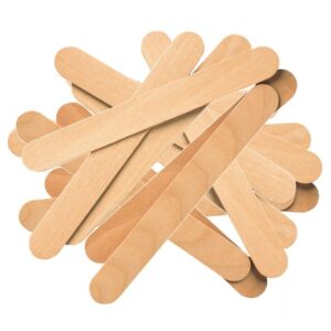LOT DE  100 ABAISSE LANGUES EN BOIS