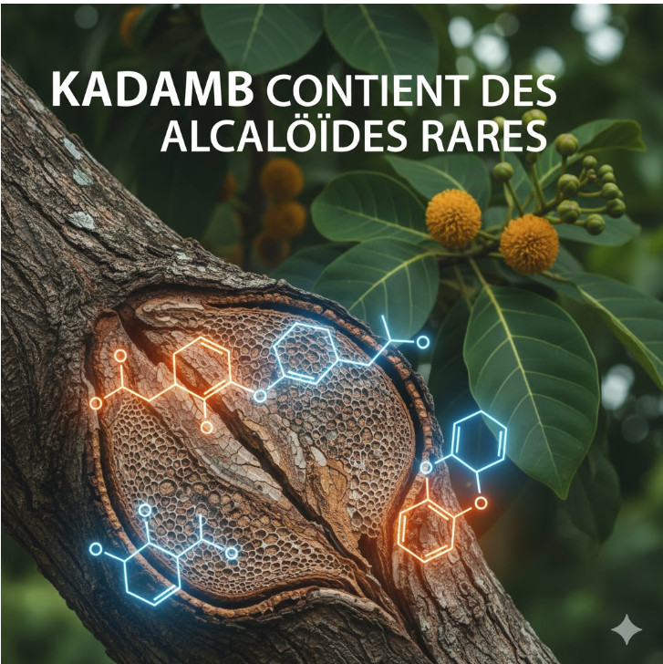 KADAMB CONTIENT DES ALCALOIDES RARES