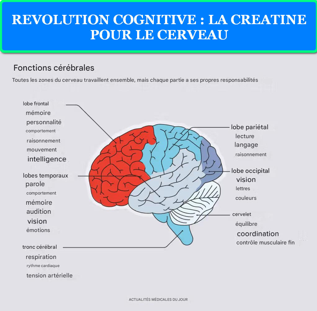 REVOLUTION COGNITIVE LA CREATINE POUR LE CERVEAU