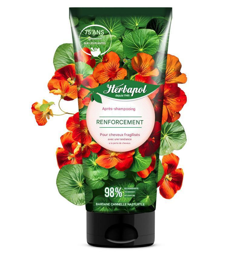 CONDITIONNEUR FORTIFIANT HERBAPOL - SOLUTION NATURELLE POUR CHEVEUX FINS, CLAIRSEMÉS ET FRAGILISÉS CONDITIONNEUR FORTIFIANT HERBAPOL - SOLUTION NATURELLE POUR CHEVEUX FINS, CLAIRSEMÉS ET FRAGILISÉS