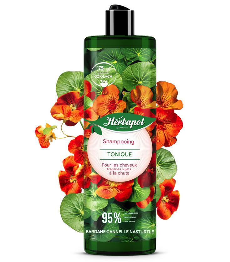 SHAMPOOING FORTIFIANT HERBAPOL 400ML - SOLUTION NATURELLE ANTI-CHUTE POUR CHEVEUX FAIBLES ET FRAGILISÉS SHAMPOOING FORTIFIANT HERBAPOL 400ML - SOLUTION NATURELLE ANTI-CHUTE POUR CHEVEUX FAIBLES ET FRAGILISÉS